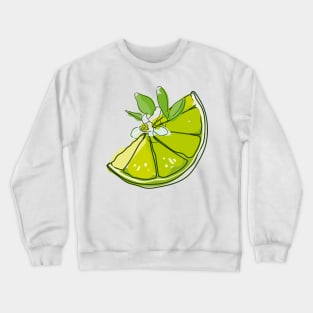 Mojito Lime Slice Crewneck Sweatshirt